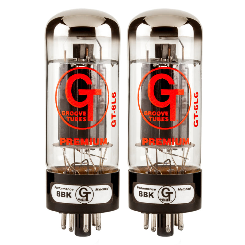 Groove Tubes GT-6L6S Select Power Tubes - Medium Duet