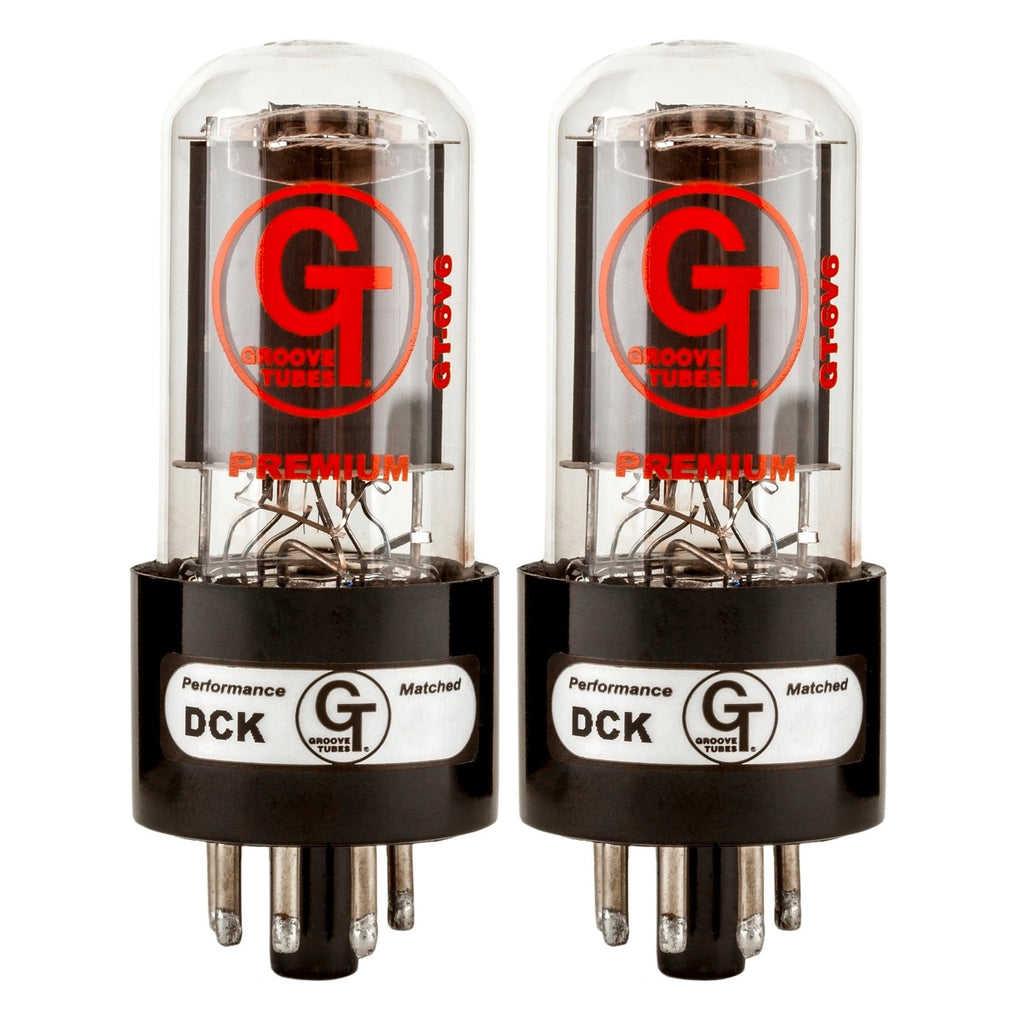 Groove Tubes GT-6V6S Select Power Tubes - Medium Duet