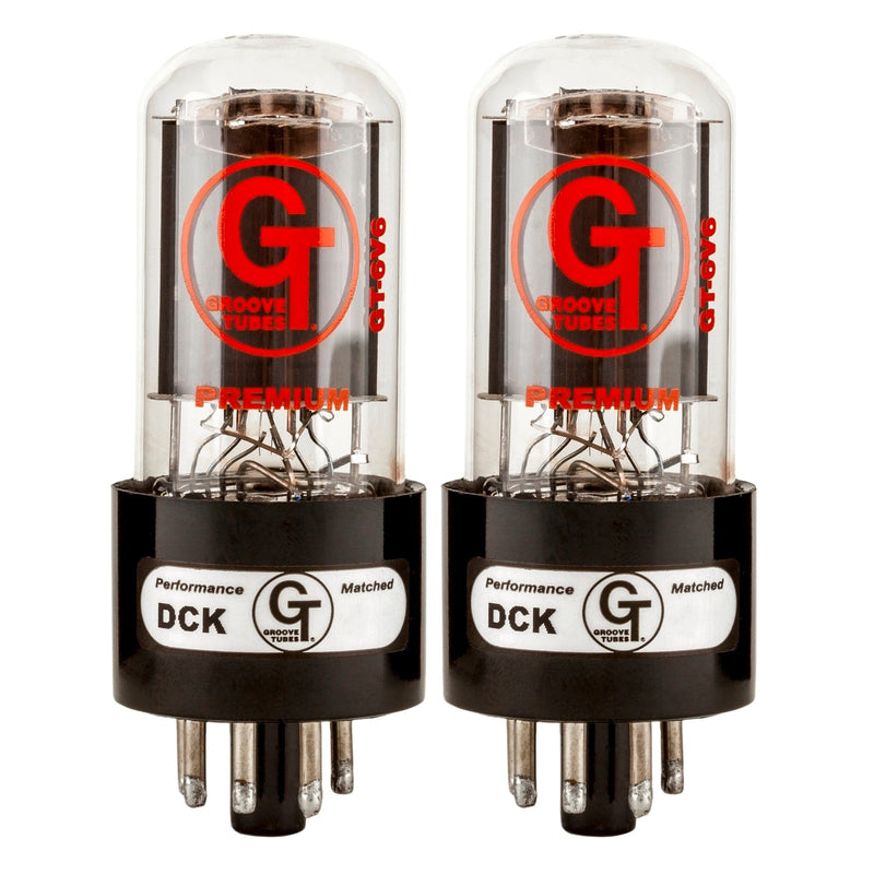 Groove Tubes GT-6V6S Select Power Tubes - Medium Duet
