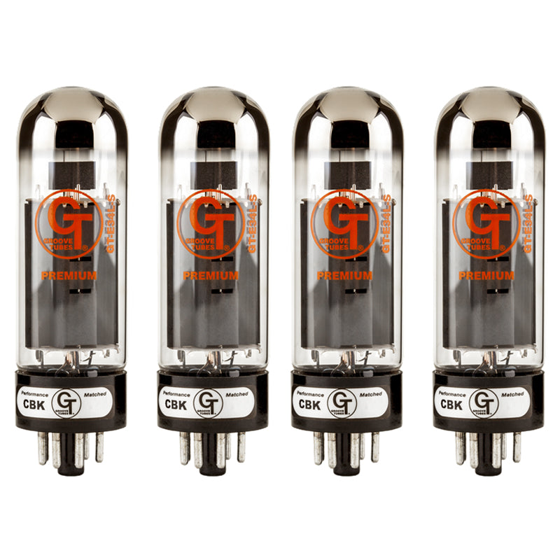 Groove Tubes GT-E34LS Power Tubes - Medium Quartet