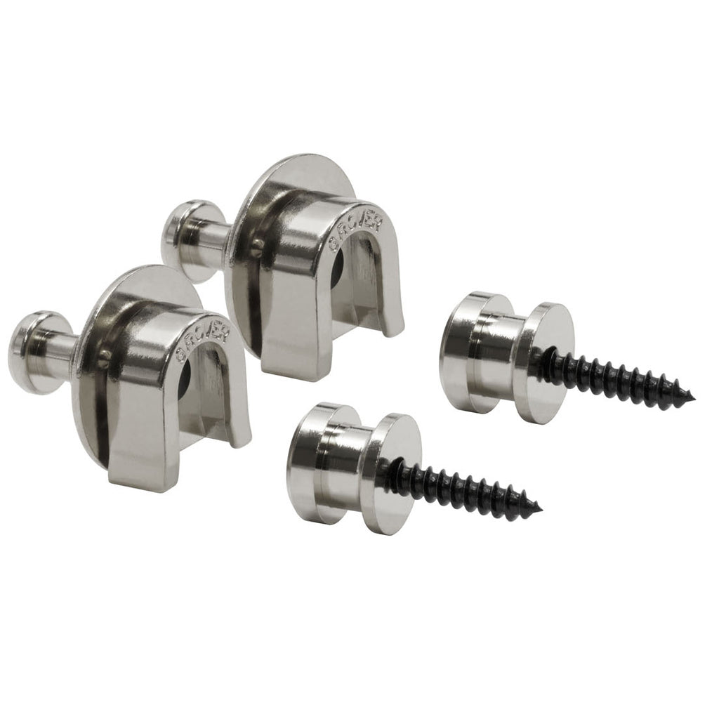 Grover GP800C Strap Lock Set - Chrome