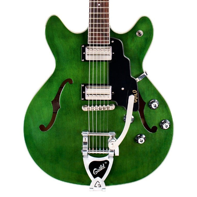 Guild Starfire I DC Semi-Hollowbody Guitar w/ Guild Vibrato Tailpiece - Emerald Green