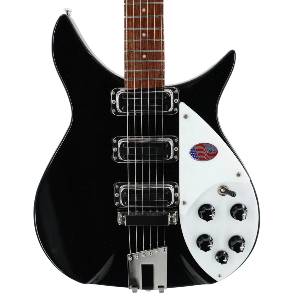 Rickenbacker 350V63 Liverpool Guitar w/ Hardshell case- Jetglo