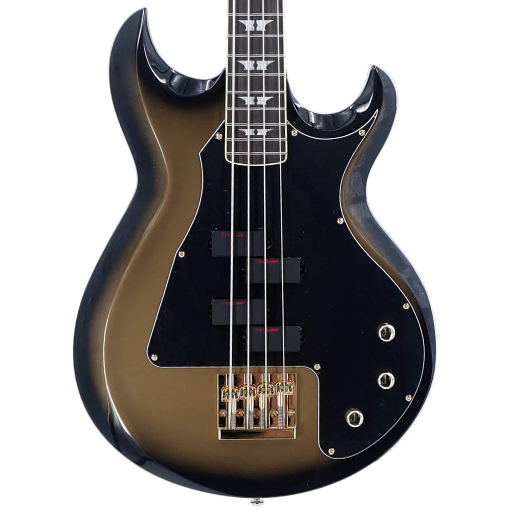 Woodrite Graver Bass w/ Hardshell Case - Goldburst