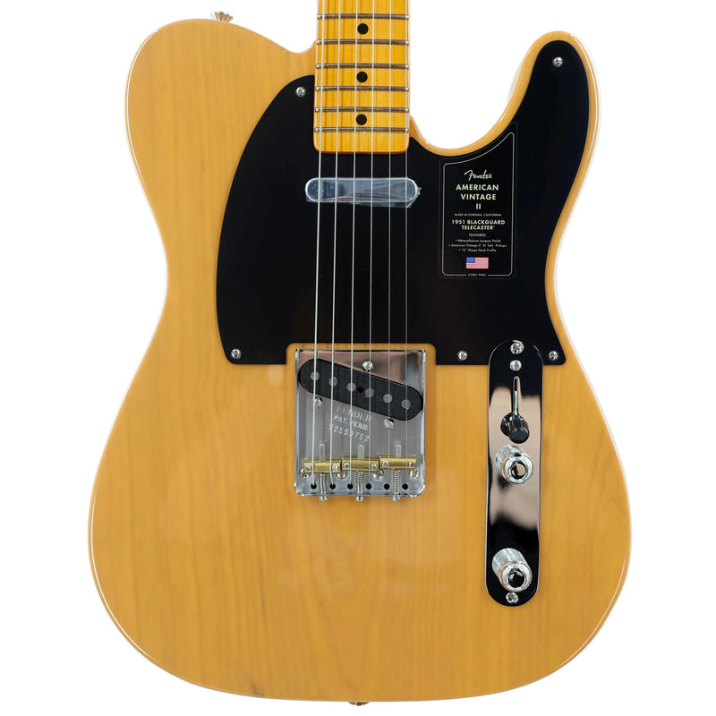 Fender American Vintage II 1951 Telecaster w/ Hardshell Tweed Case - Butterscotch Blonde