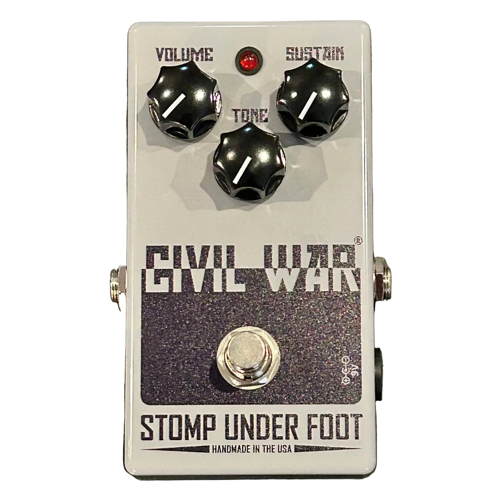 Stomp Under Foot Civil War Fuzz Pedal