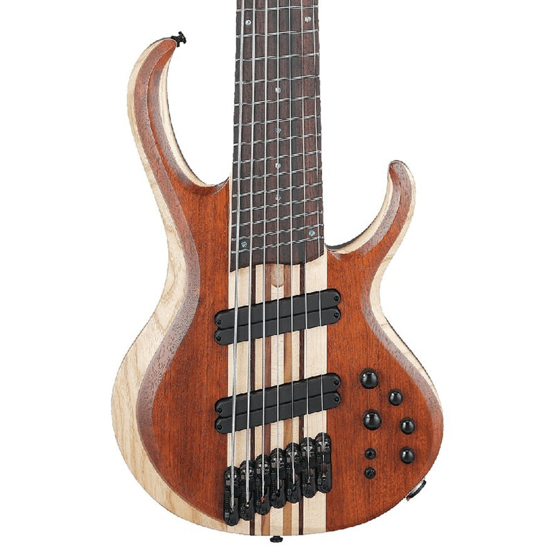 Ibanez BTB7MS Bass Workshop 7-string Multi-scale Bass - Natural Mocha Low Gloss