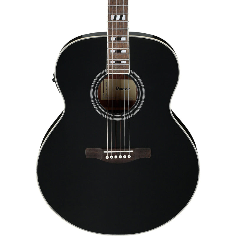 Ibanez AJ70M1E Artwood Acoustic-Electric Jumbo Body Guitar - Black High Gloss