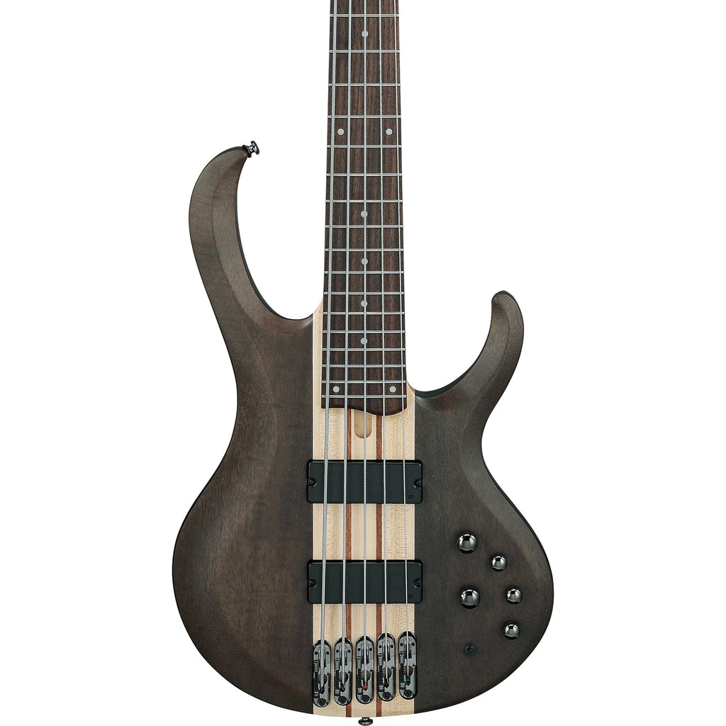 Ibanez BTB605 BTB Standard 5-String Bass - Transparent Gray Flat