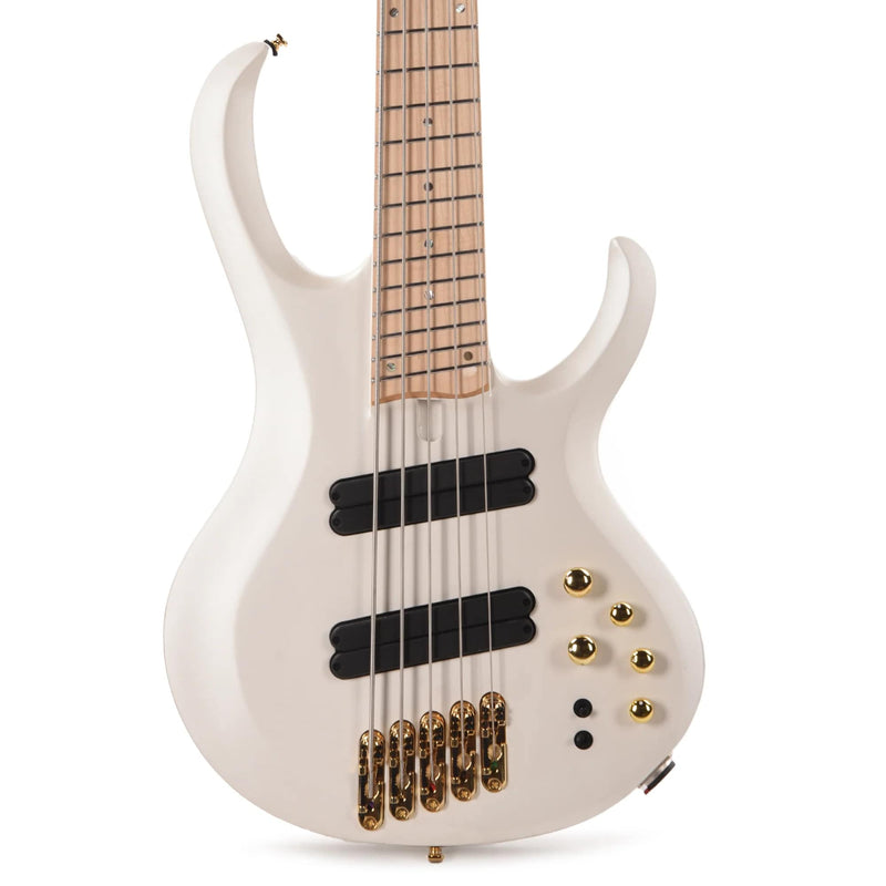 Ibanez BTB605MLM-PWM Bass Workshop 5-String Multi-Scale Bass - Pearl White Matte