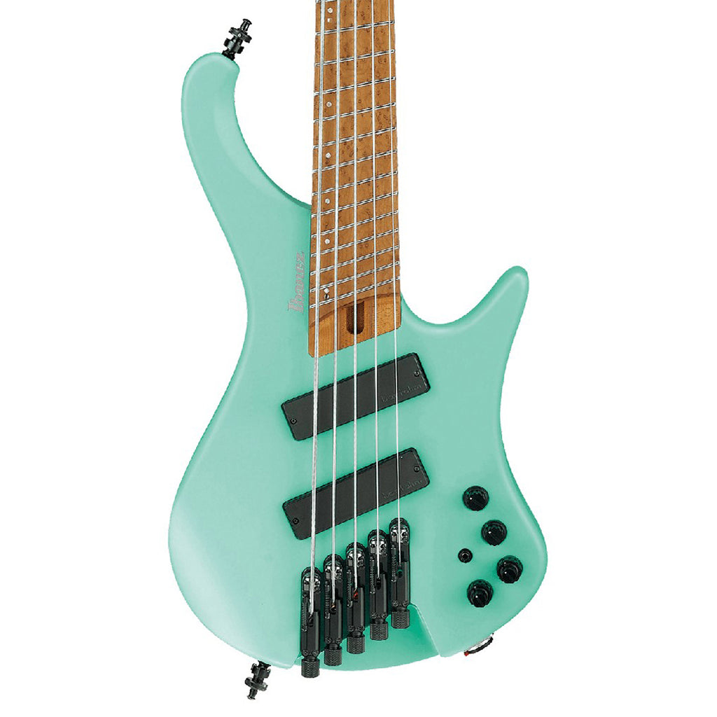 Ibanez EHB1005MSSFM EHB Ergonomic Headless Bass 5-String Multi scale - Sea Foam Green Matte