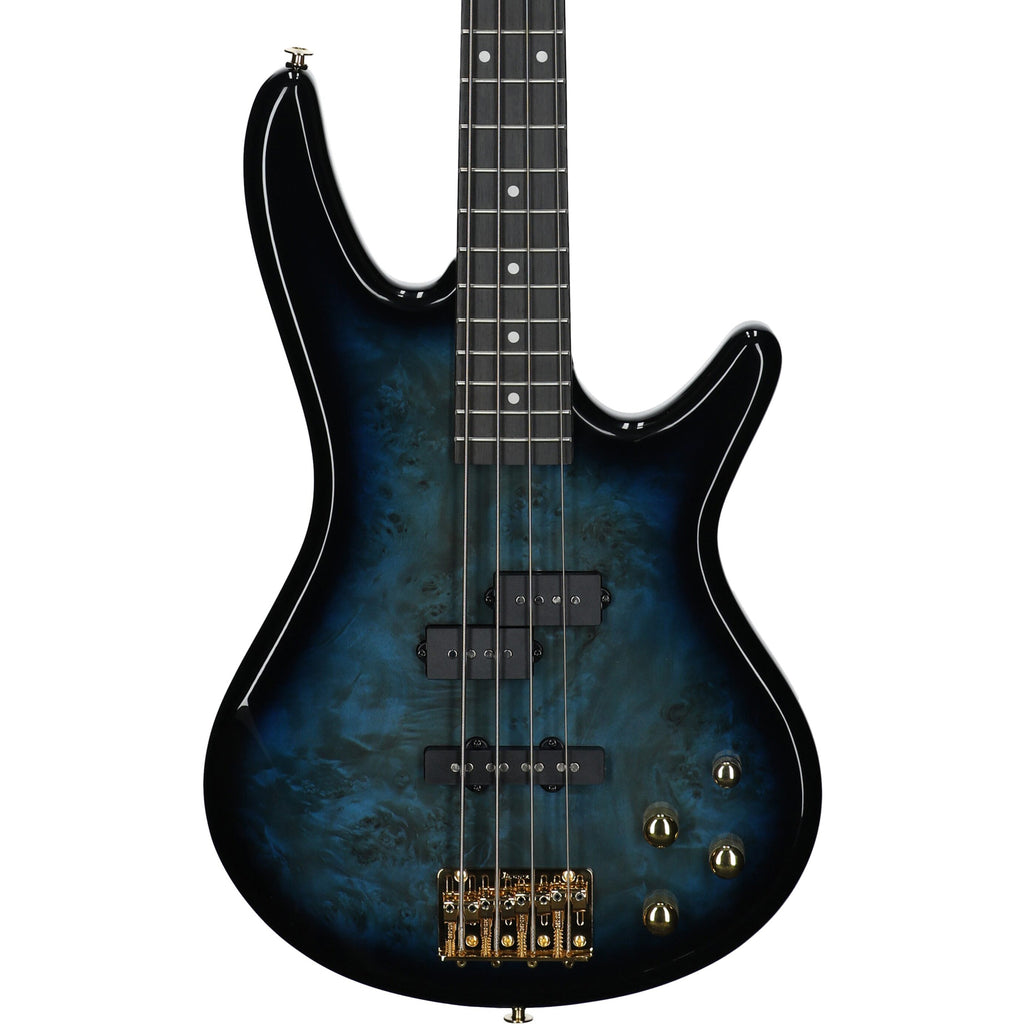 Ibanez GSR200PC Gio SR 4-String P/J Bass - Transparent Marine Burst