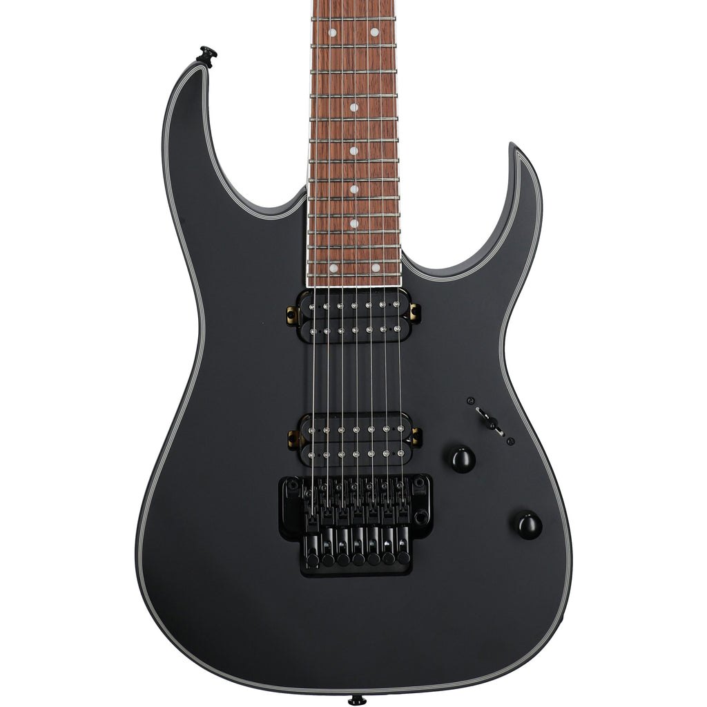 Ibanez RG7420EXBKF RG Standard 7-String Guitar - Black Flat