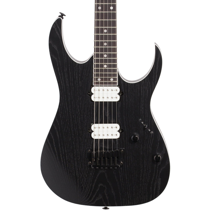 Ibanez RGR652AHBF RG Prestige Series Guitar w/ Dimarzio Pickups & Hardshell Case - Weathered Black