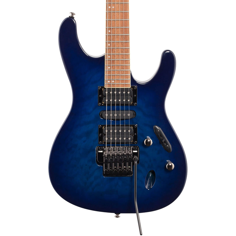 Ibanez S670QMSPB S Standard Guitar - Sapphire Blue