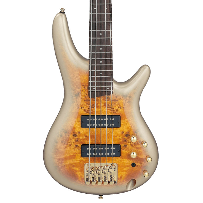 Ibanez SR405EPBDXMGU SR Standard 5-String Bass - Mars Gold Metallic Burst