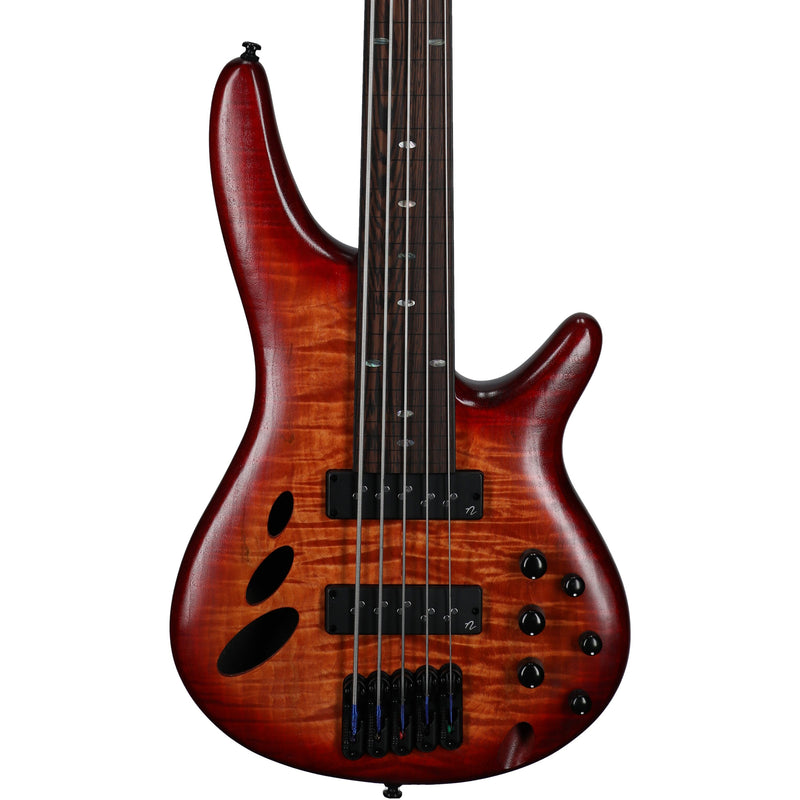 Ibanez SRD905FBTL SR Bass Workshop 5-String Bass - Fretless - Brown Topaz Burst Low Gloss