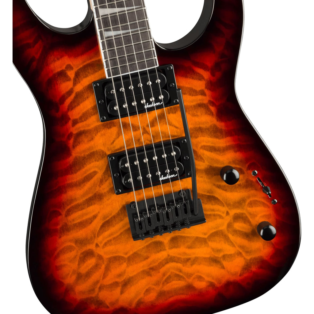 Jackson JS Series Dinky JS20 DKQ 2PT - Transparent Tobacco Burst