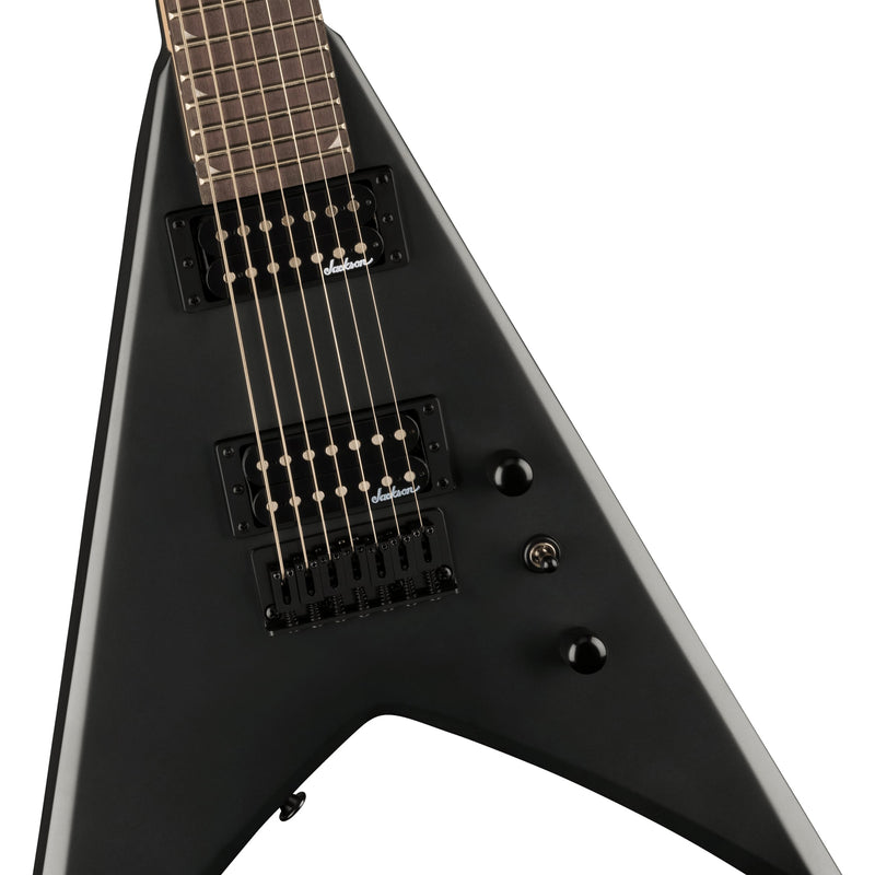 Jackson King V JS22-7 KV HT 7-String Guitar - Satin Black