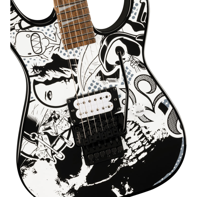 Jackson X Series Dinky DK1 H - Skull Kaos