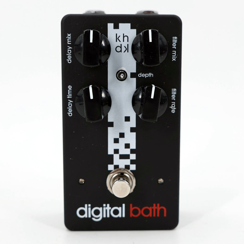 KHDK Digital Bath Chino Moreno Deftones Signature Filter-Delay Modulation Pedal - Limited Edition Black
