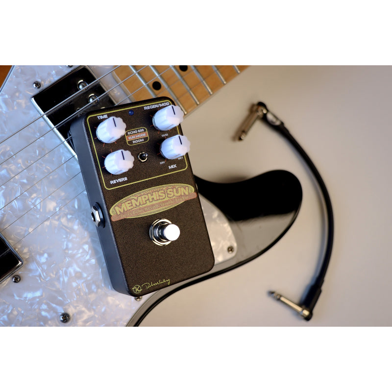 keeley sun pedal Keeley Memphis Sun Lo-Fi Reverb Echo Double-Tracker Pedal