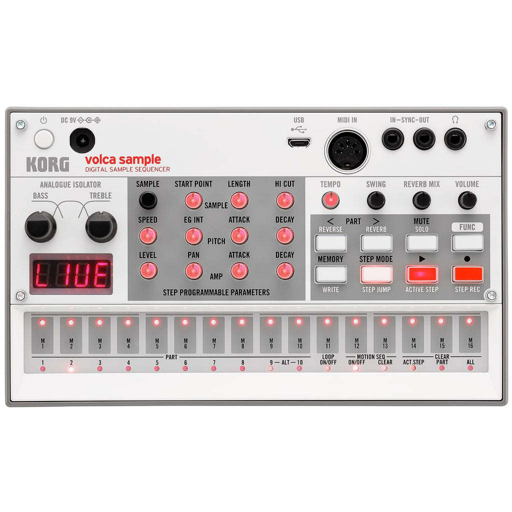Korg Volca Sample Version 2 Digital Sample Sequencer