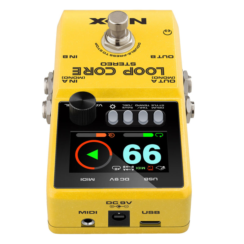 NUX Loop Core Stereo Looper Pedal – Motor City Guitar