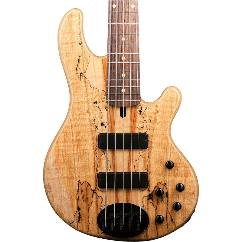 Lakland 55-01 Deluxe Spalted 5-String Electric Bass Guitar with Active Electronics