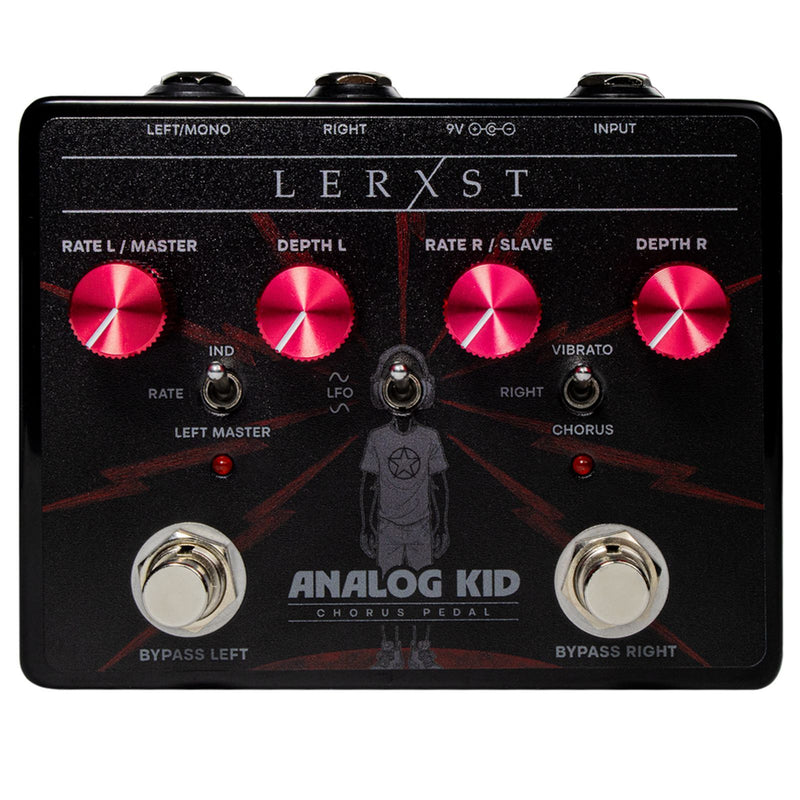 Lerxst Analog Kid Alex Lifeson Signature Dual LFO Chorus Pedal