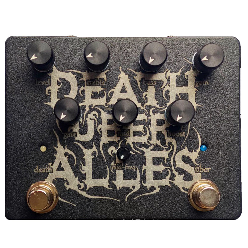 Lichtlaerm Audio Death Uber Alles Mantar Signature Distortion / Overdrive Pedal