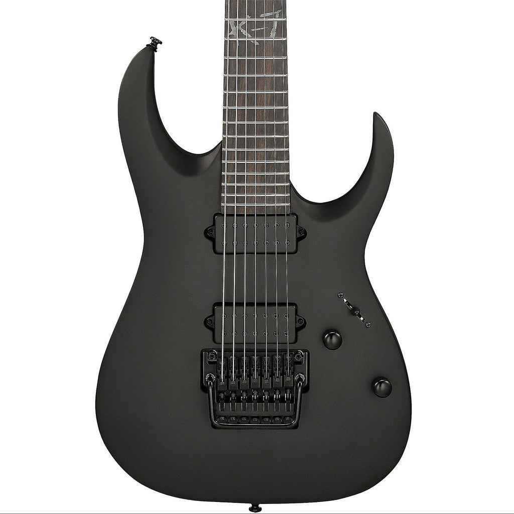 Ibanez K7YIN James "Munky" Shaffer Korn Signature 7-string Guitar - Matte Black