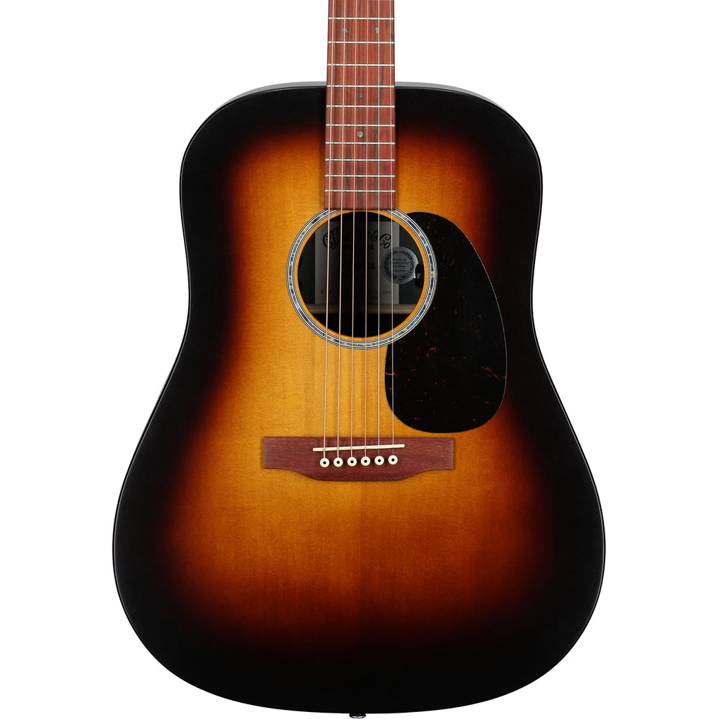 Martin D-X2E Dreadnought Acoustic-Electric Guitar w/ Softshell Case - Ziricote Burst