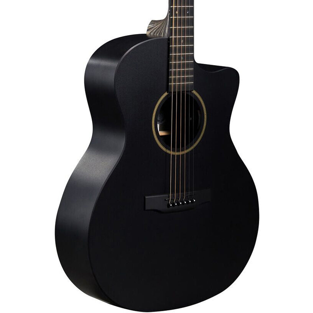 Martin GPC-X1E Grand Performance Acoustic-Electric Guitar w/ Softshell Case - Black