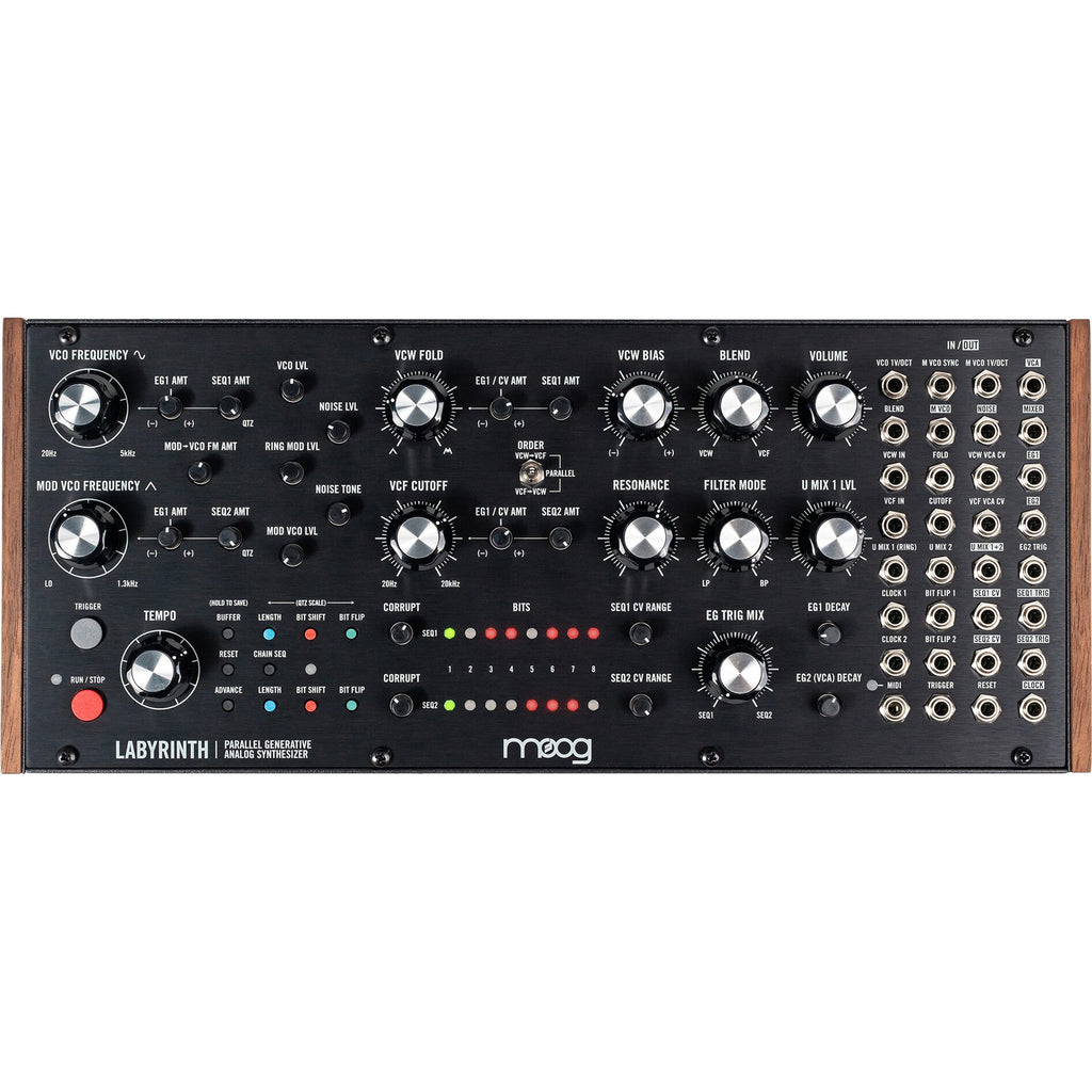 Moog Labyrinth Semi-modular Parallel Generative Analog Synthesizer