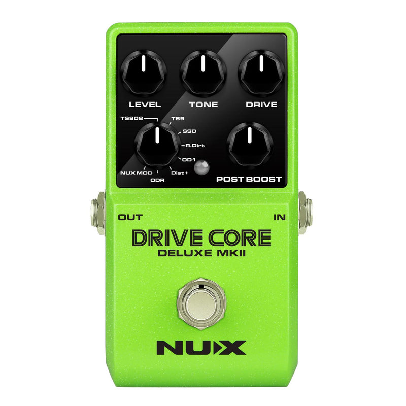 NUX Drive Core Deluxe MKII Multi-Overdrive Pedal