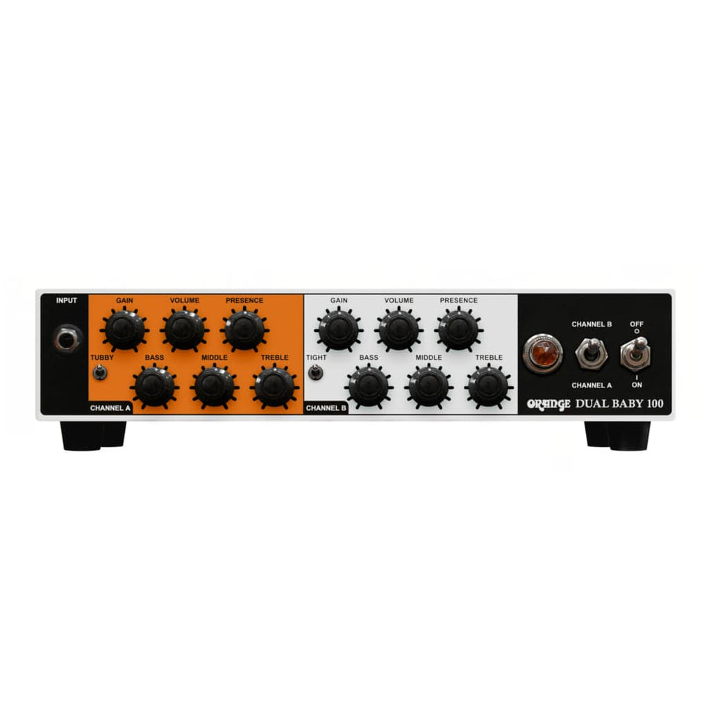 Orange Dual Baby 100 100 Watt Twin Channel Solid State Guitar Amplifier Head
