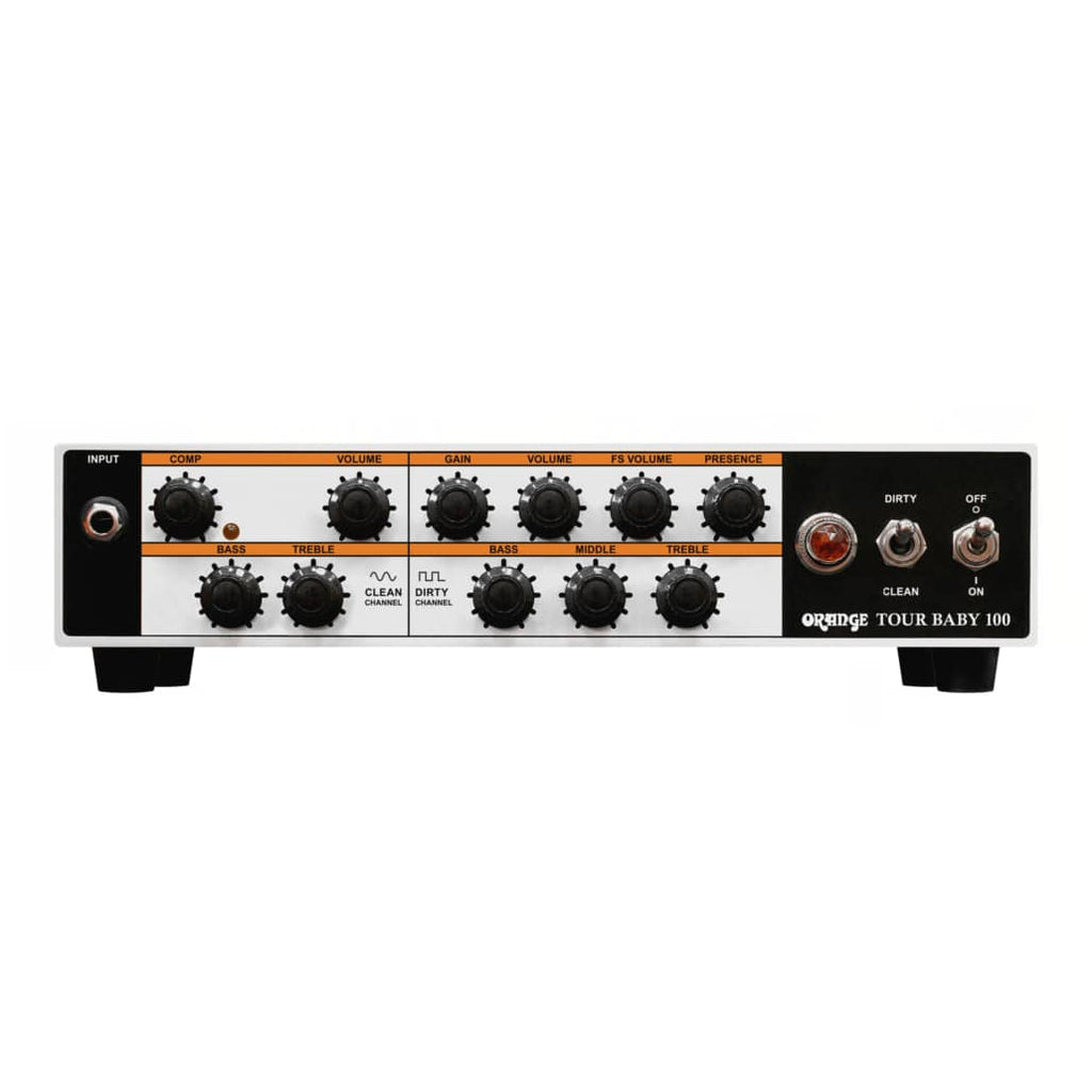 Orange Tour Baby 100 100 Watt Twin Channel Solid State Guitar Amplifier Head