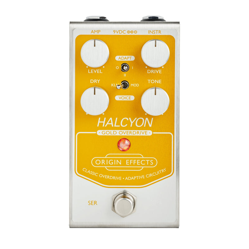 Origin Effects Halcyon Gold Overdrive Pedal - Original Gold
