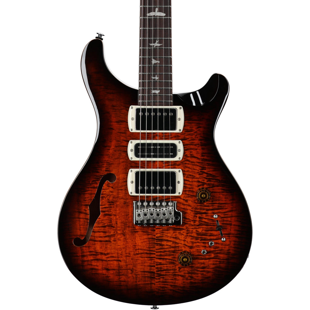 PRS SE Special Semi-Hollow Electric Guitar - Orange Tiger Smokeburst