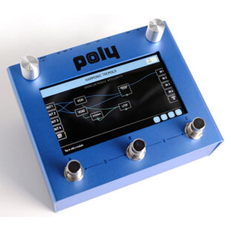 Poly Effects Beebo Stereo Multi-Effect Modulation Pedal w/ TRS MIDI