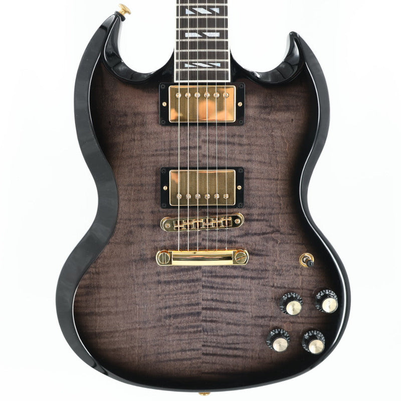 Gibson SG Supreme Guitar - Translucent Ebony Burst