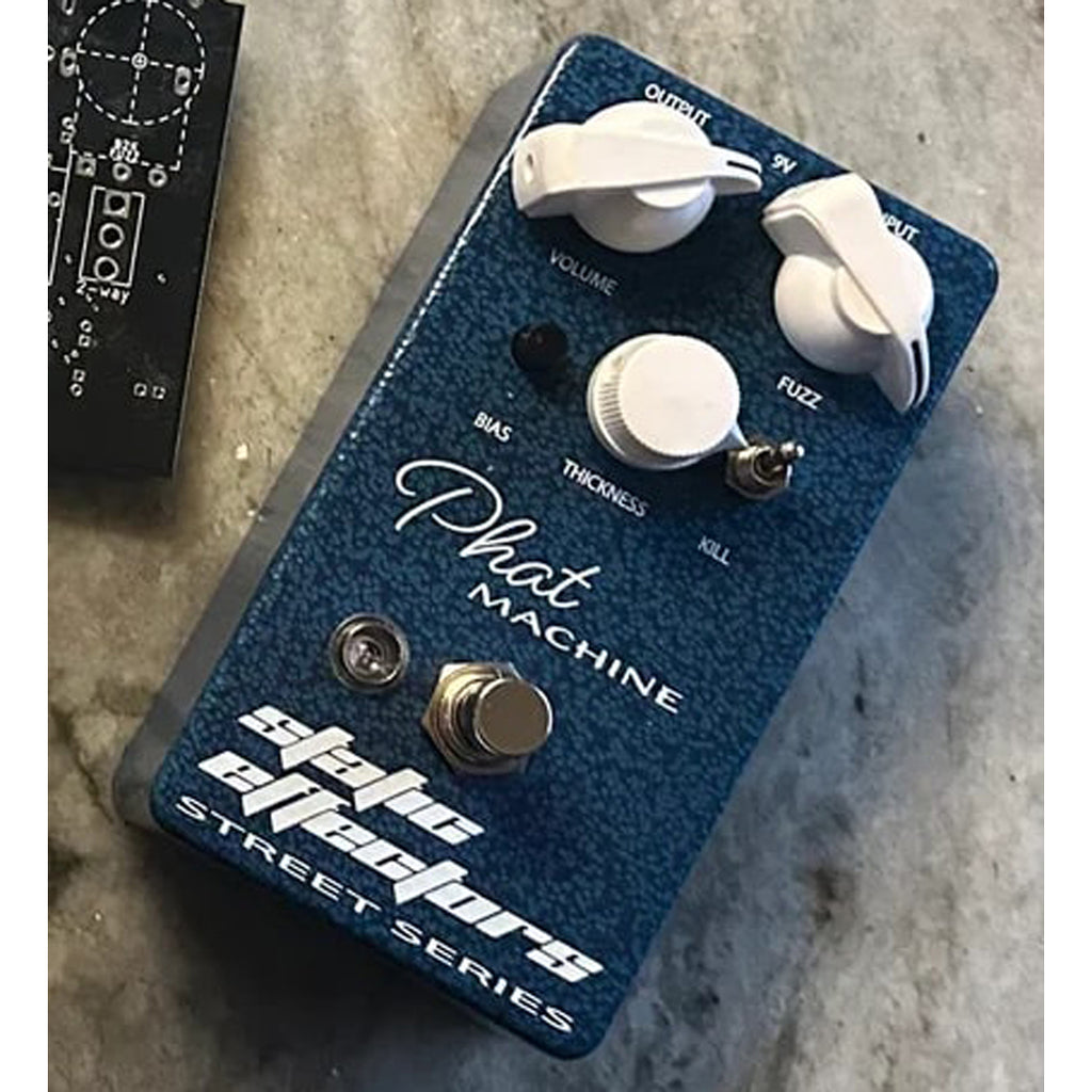 Static Effectors Street Series Phat Machine Fuzz Pedal