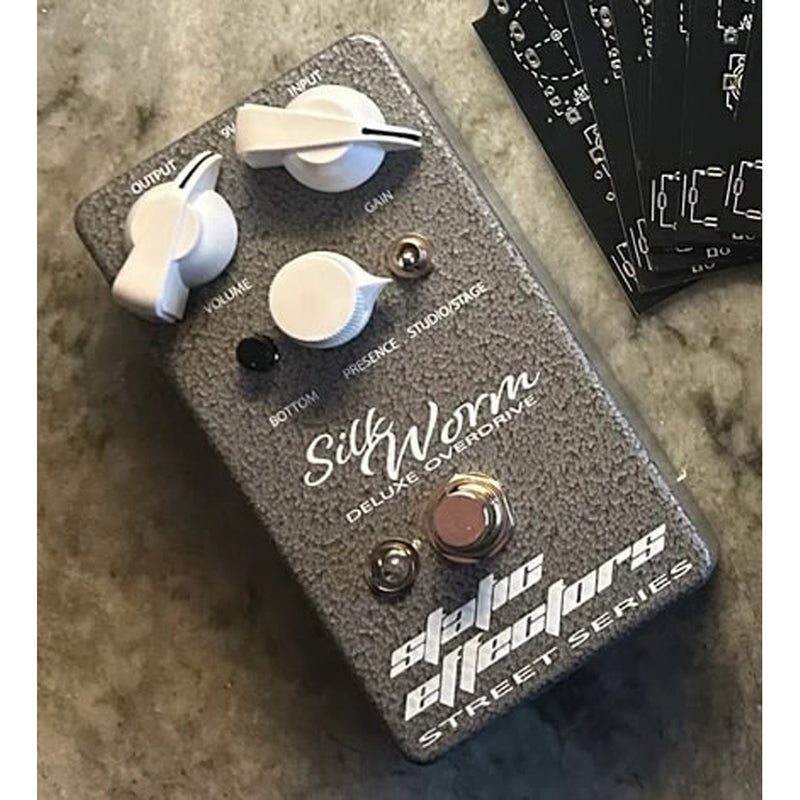 Static Effectors Street Series Silk Worm Deluxe Overdrive Pedal