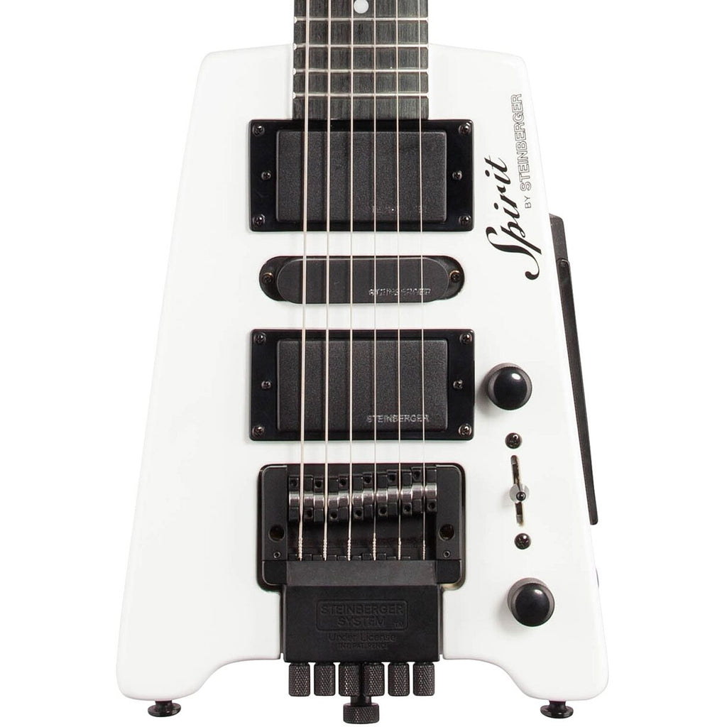 Steinberger Spirit GT-PRO Deluxe HSH Guitar - White