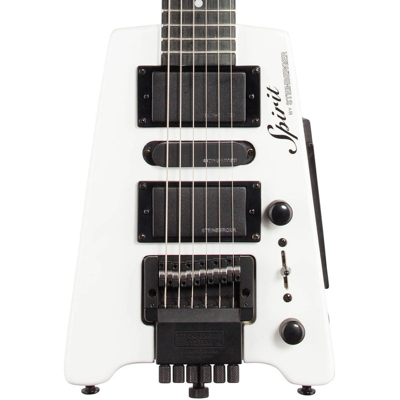 Steinberger Spirit GT-PRO Deluxe HSH Guitar - White