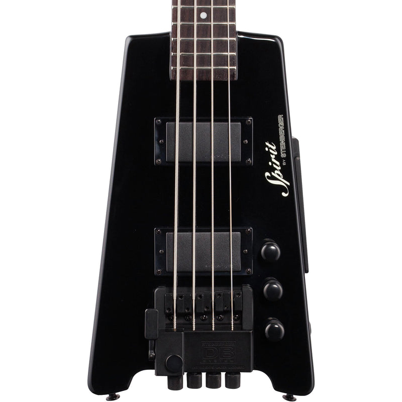 Steinberger Spirit XT-2DB Standard 4-String Bass w/ DB-Drop Tuner and Gig Bag - Black
