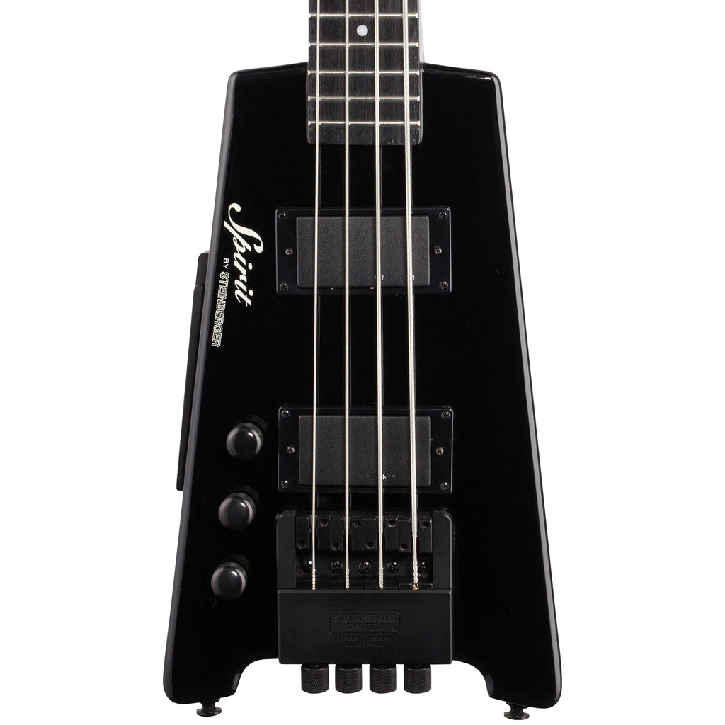 Steinberger Spirit XT-2 Standard Left-Handed Headless 4-string Electric Bass Guitar - Black