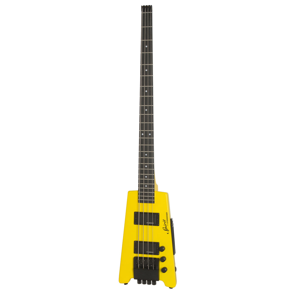 Steinberger Spirit XT-2 Standard Bass (4-String) - Hot Rod Yellow