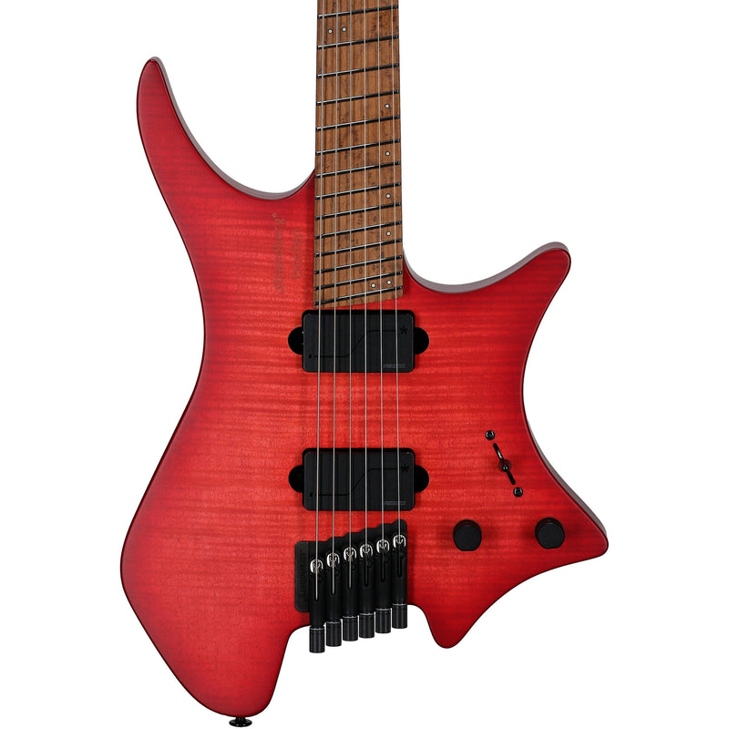 Strandberg Boden Original N2.6 Headless Multi-Scale Guitar w/ Gig Bag - Sunset Coral Burst Satin